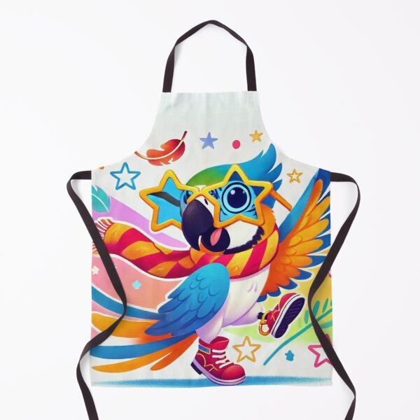Item preview, Starry-Eyed Macaw Adventure designed and sold by Sillytoe.
