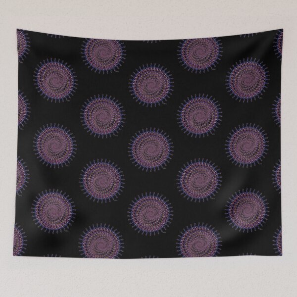 Item preview, Treble Clef Fractal multicolor 91216 designed and sold by mandalafractal.