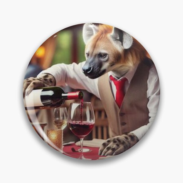 Item preview, Hyena the Wine Waiter designed and sold by BonoloStore.