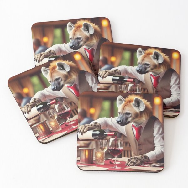 Item preview, Hyena the Wine Waiter designed and sold by BonoloStore.