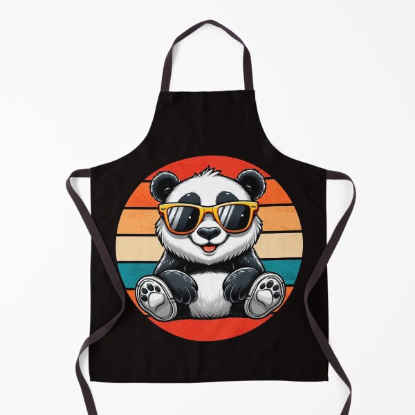 Item preview, Funny Retro Panda Design Panda Wearing Sunglasses designed and sold by Oussinc.