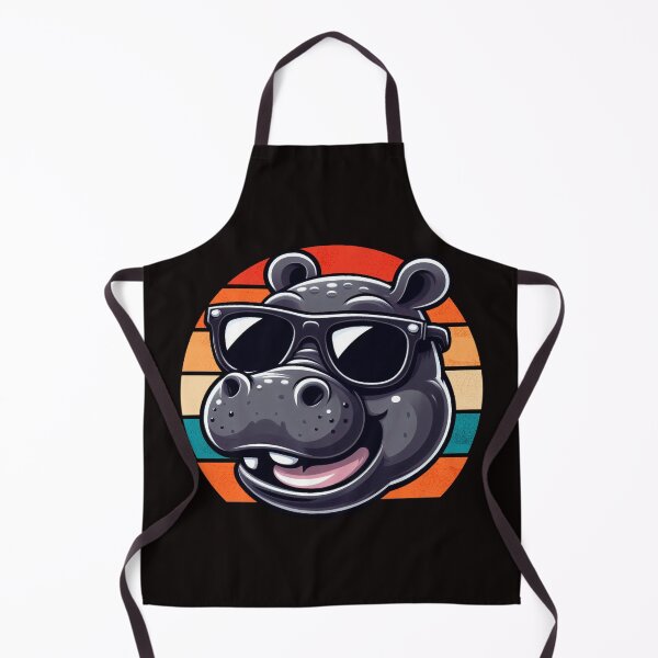 Item preview, Retro Vintage Hippo Hippopotamus Sunglass  designed and sold by Oussinc.