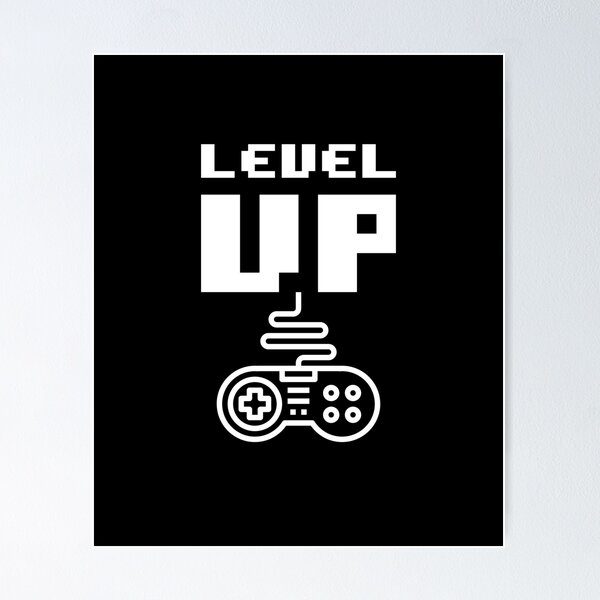 Item preview, subir de nivel juego retro designed and sold by PALKASHOP.