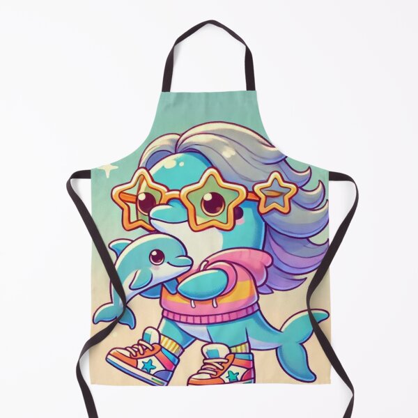 Item preview, Trendy Dolphin Duo designed and sold by Sillytoe.
