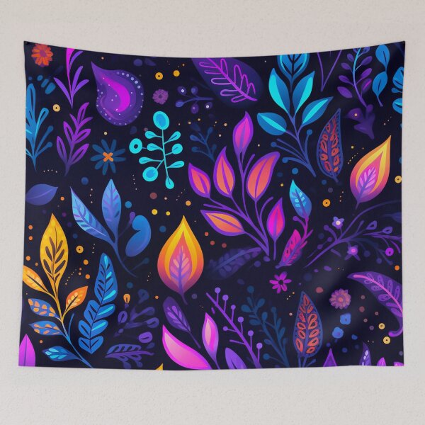 Item preview, vector art in the style of Matisse poster, johanna basford , calming colours designed and sold by Nanthikan.