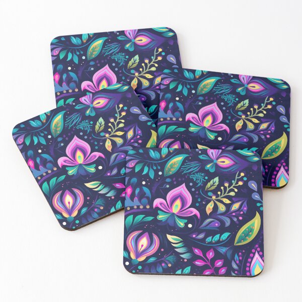 Item preview, vector art in the style of Matisse poster, johanna basford , calming colours designed and sold by Nanthikan.