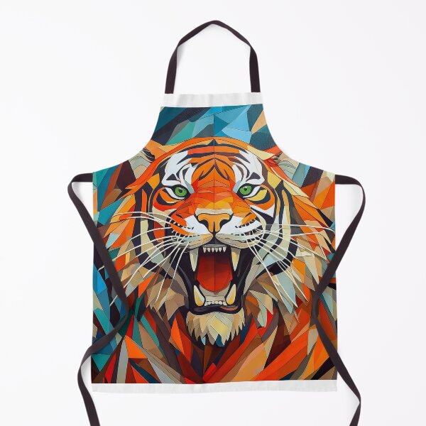 Item preview, Tiger roar in Spectral Cubist style designed and sold by fotofeast.