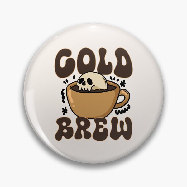Item preview, Cold Brew Skull designed and sold by ArtsyLani.