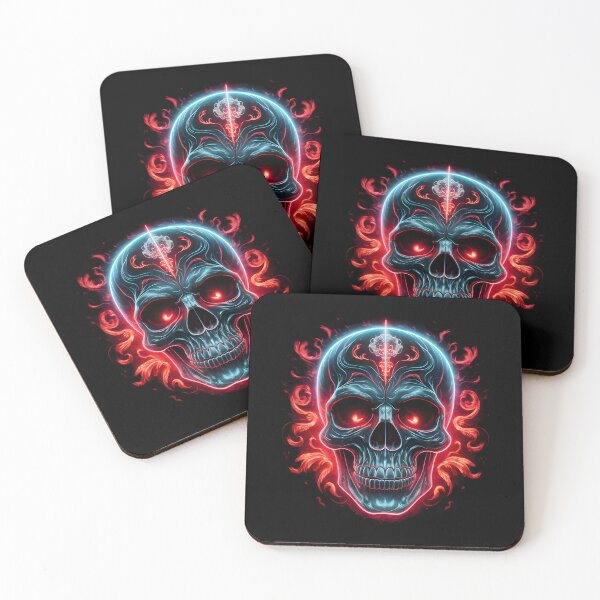 Item preview, Fire Skull designed and sold by Haunting Visions.