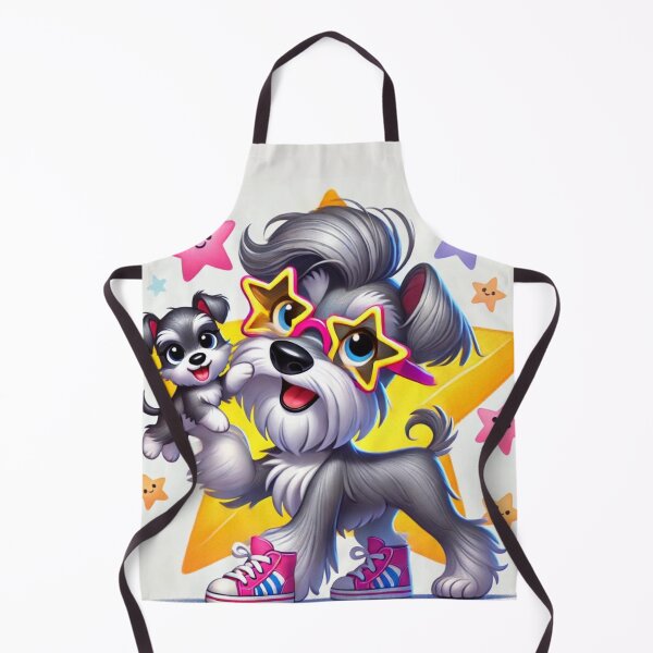 Item preview, Starry-Eyed Schnauzer Duo designed and sold by Sillytoe.