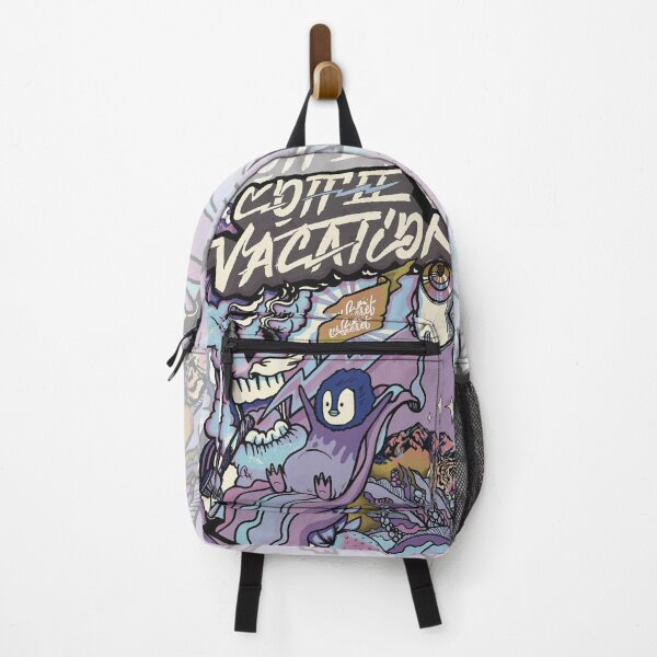 Artikelvorschau, Rucksack mit Kaffeeurlaub entworfen und verkauft von Secret Lil.