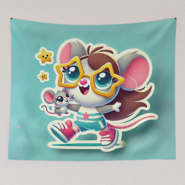 Item preview, Starry-Eyed Mouse Duo designed and sold by Sillytoe.
