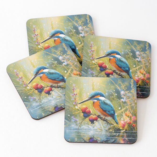Item preview, Kingfisher on a Branch designed and sold by fotofeast.