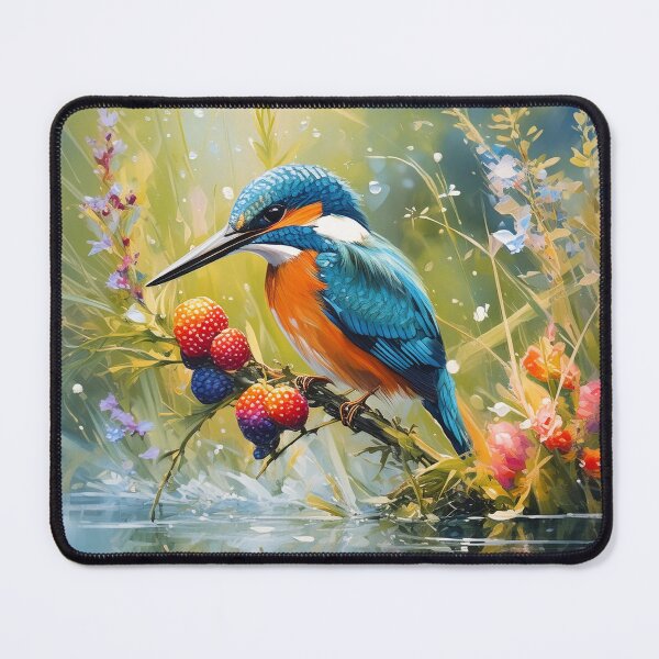 Item preview, Kingfisher on a Branch designed and sold by fotofeast.