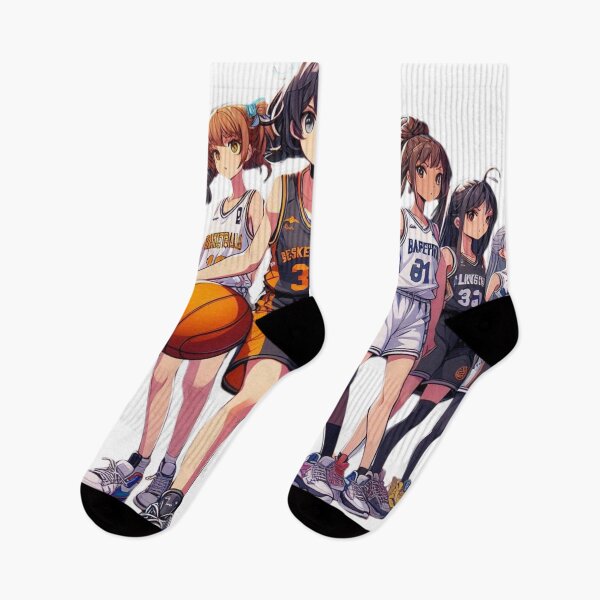 Item preview, Cute Cool Anime girl playing basketball, Pretty girl dribbling, Beautiful sports professional female basketballer at tournament jump shooting (SGVisionary) designed and sold by SGVisionary.