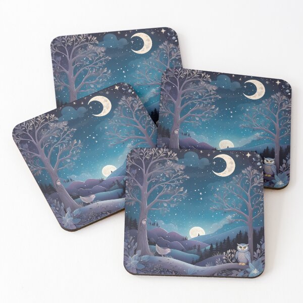 Item preview, Scandinavian Nocturnal Wonderland designed and sold by Atsariya.