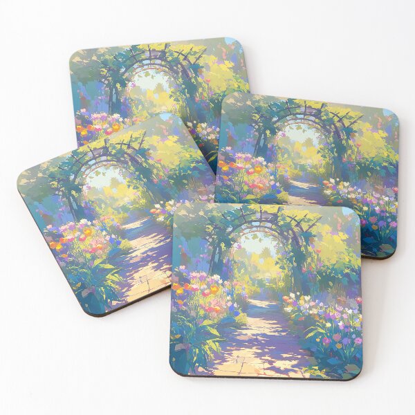 Item preview, Masterpiece Painting of Beautiful Flower Garden designed and sold by Christian Weiss.