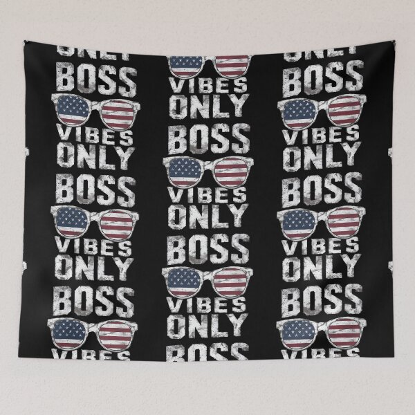 Item preview, Boss Vibes Only designed and sold by PlanetMarker.