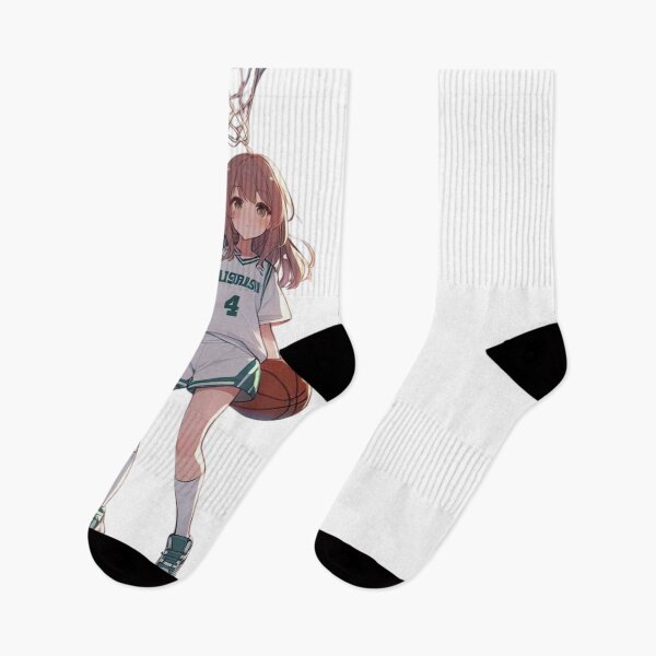 Item preview, Cute Cool Anime girl playing basketball, Pretty girl dribbling, Beautiful sports professional female basketballer at tournament jump shooting (SGVisionary) designed and sold by SGVisionary.