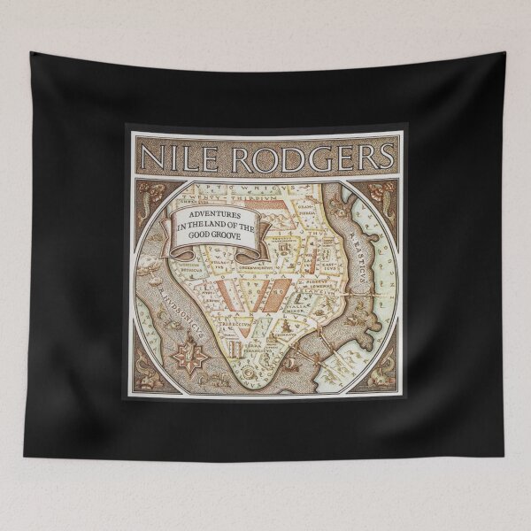 Item preview, Nile Rodgers - Adventures in the Land of the Good Groove album 1983 designed and sold by AyanaLine.