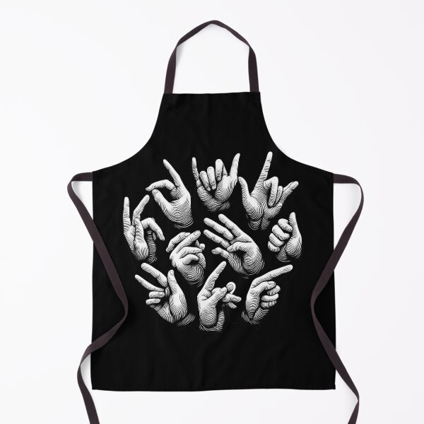 Item preview, ilent Alphabet: Hands Speaking Volumes in Minimalist Grace designed and sold by Andy-Many-Ideas.