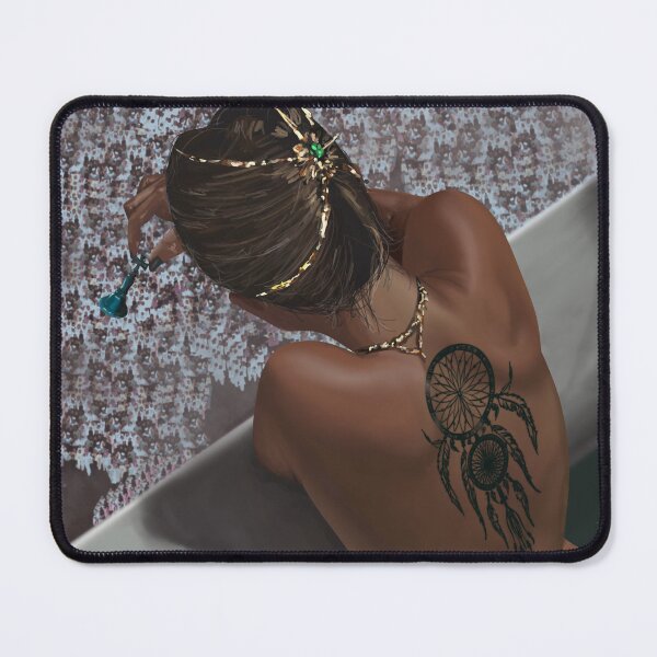 Item preview, "Girl in the Balcony" designed and sold by ArtsbyIsuru.