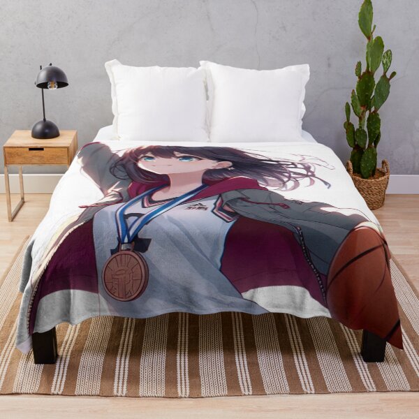Item preview, Cute Cool Anime girl playing basketball, Pretty girl dribbling, Beautiful sports professional female basketballer at tournament jump shooting (SGVisionary) designed and sold by SGVisionary.