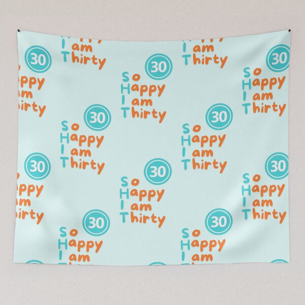 Item preview, So happy I am thirty  designed and sold by NurzZz73.
