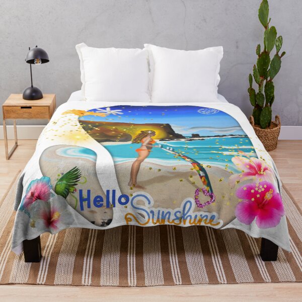 Item preview, Surfer, tropical beach designed and sold by GabiVitryArt.