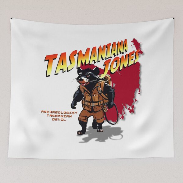 Item preview, Tasmaniana Jones: Archeologist Tasmanian Devil designed and sold by pUNKnown.