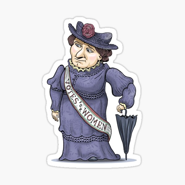 Nellie McClung Sticker