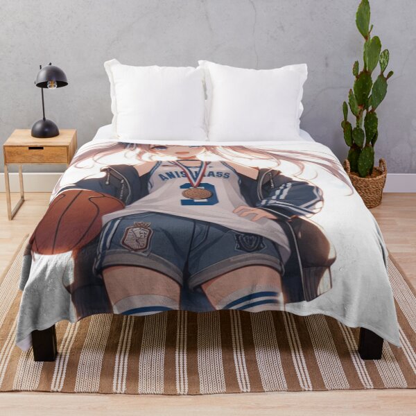 Item preview, Cute Cool Anime girl playing basketball, Pretty girl dribbling, Beautiful sports professional female basketballer at tournament jump shooting (SGVisionary) designed and sold by SGVisionary.