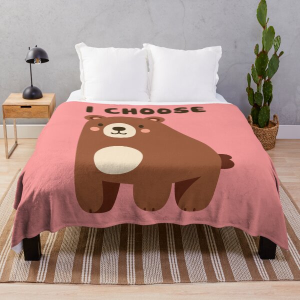 Item preview, I Choose The Bear designed and sold by Texterns.