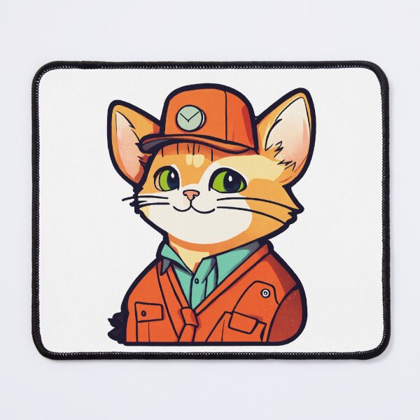 Item preview, Working Cat designed and sold by Subhankar Mandal.