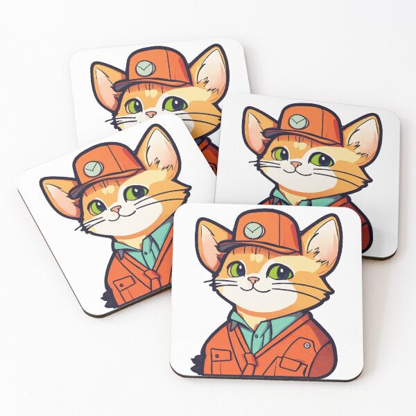 Item preview, Working Cat designed and sold by Subhankar Mandal.