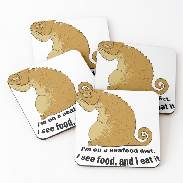 Item preview, I'm on a seafood diet. I see food, and I eat it. designed and sold by gurvindersohi3.