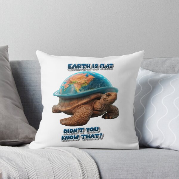 Item preview, The Earth is Flat-Didn't You Know That?- Funny memes designed and sold by AleksKos.