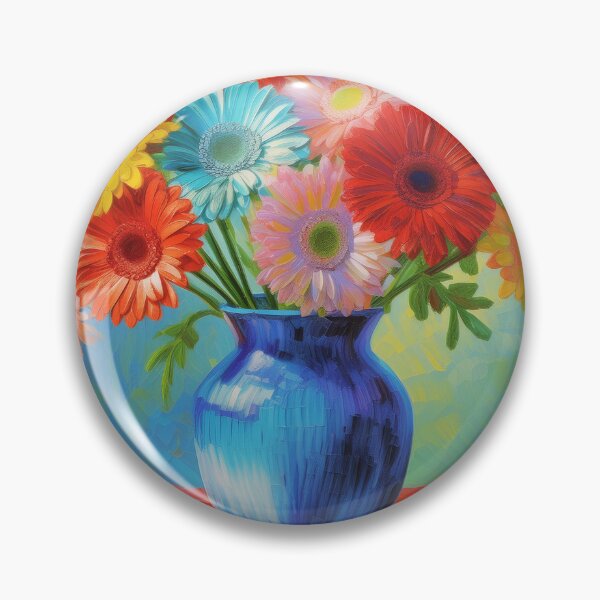 Item preview, Flower vase painting designed and sold by fotofeast.