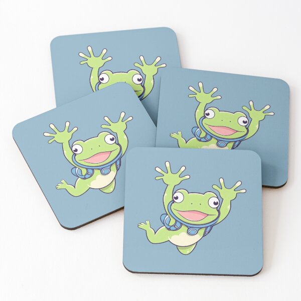 Item preview, Skydiving Parachuting Frog designed and sold by Atlantico54.