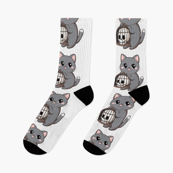 Item preview, Caged Skull Cat, Dangerous Cuteness designed and sold by cutenesss.