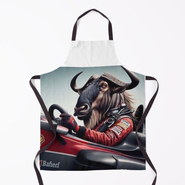 Item preview, Racing Blue Wildebeest designed and sold by BonoloStore.
