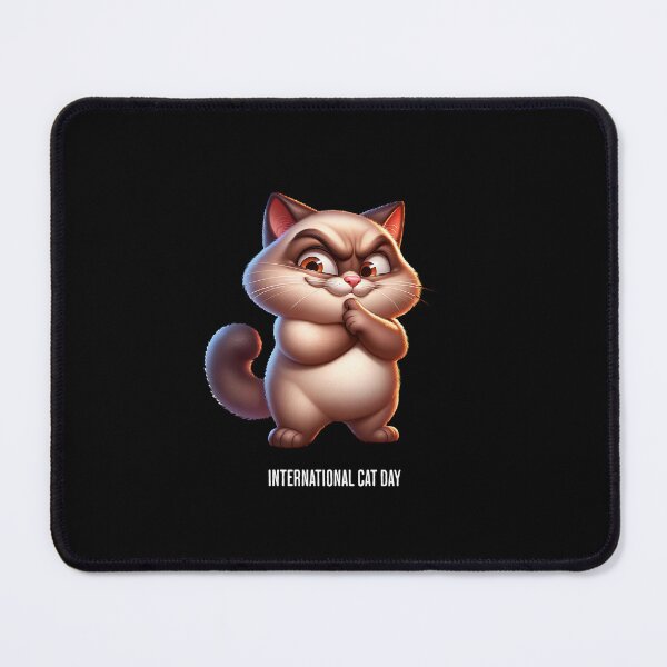 Item preview, Nasty Cat - International Cat Day designed and sold by Pflugart.