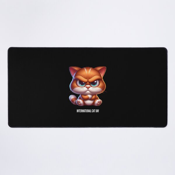 Item preview, Grumpy little cat - International Cat Day designed and sold by Pflugart.