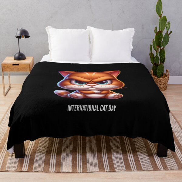Item preview, Grumpy little cat - International Cat Day designed and sold by Pflugart.