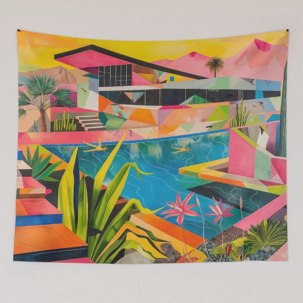 Item preview, Electric Palm Springs Living designed and sold by DreamerBot.