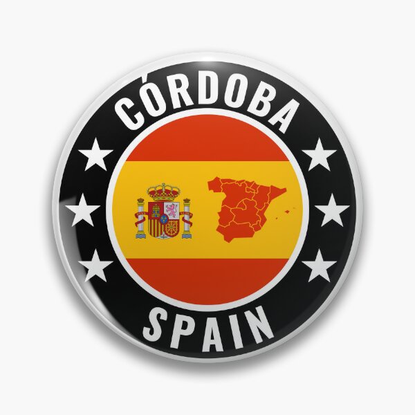 Artikelvorschau, Córdoba Spain Flag Souvenir entworfen und verkauft von Travelers Verse.