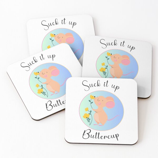 Item preview, Suck it Up Buttercup designed and sold by BakaDoodles.
