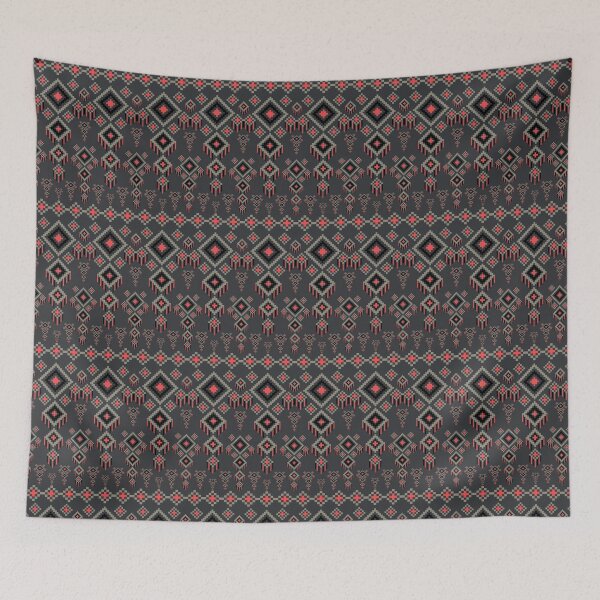Item preview, Pattern pixel art seamless design for fabric designed and sold by Nonnipa.