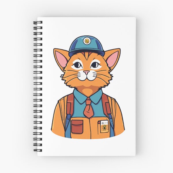 Item preview, Orange Cat fellow worker designed and sold by Subhankar Mandal.