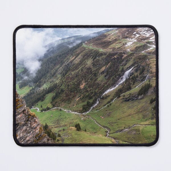 Item preview, Bachlager waterfall in Grindelwald designed and sold by aaronchoi.